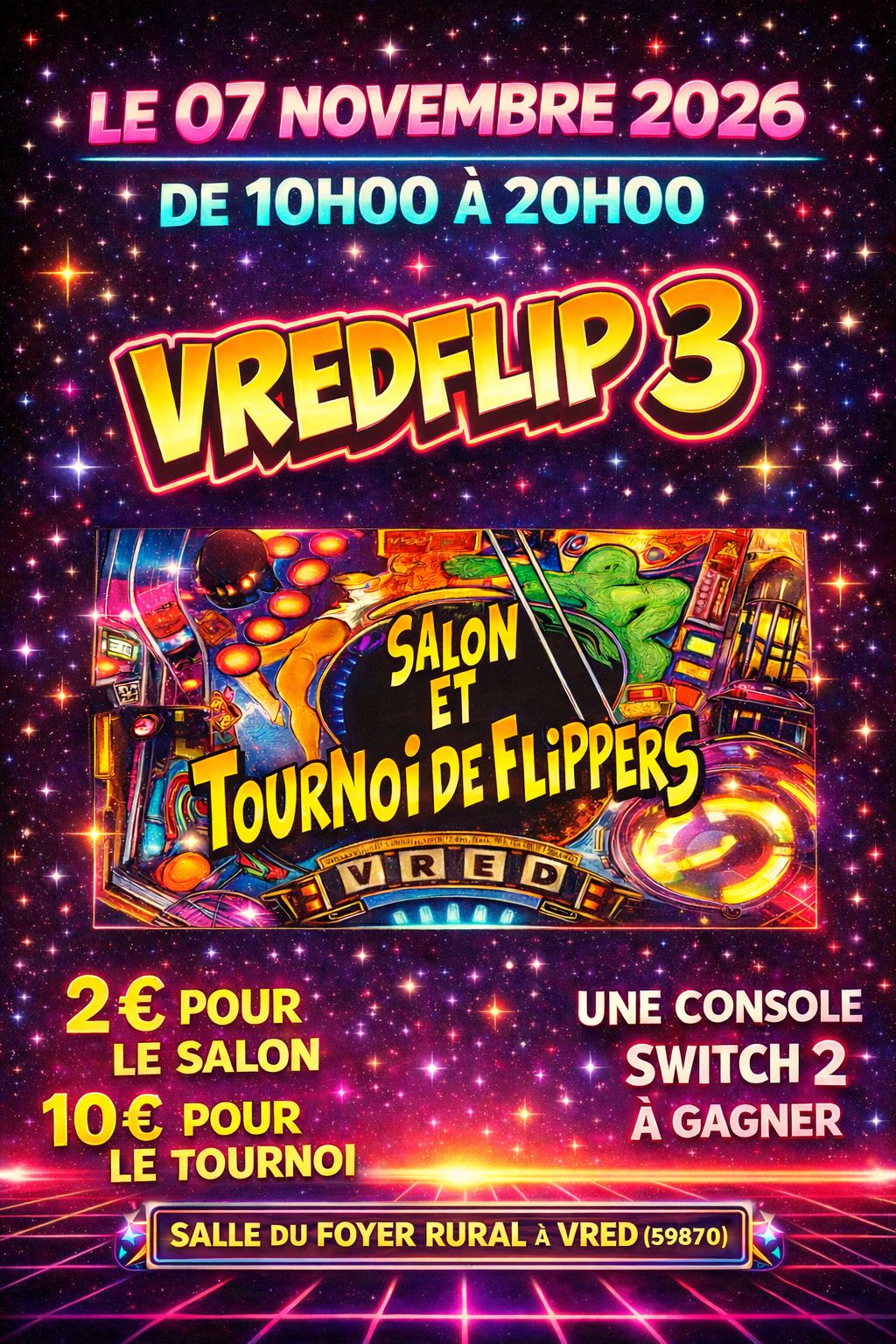 Affiche de Salon VREDFLIP #3