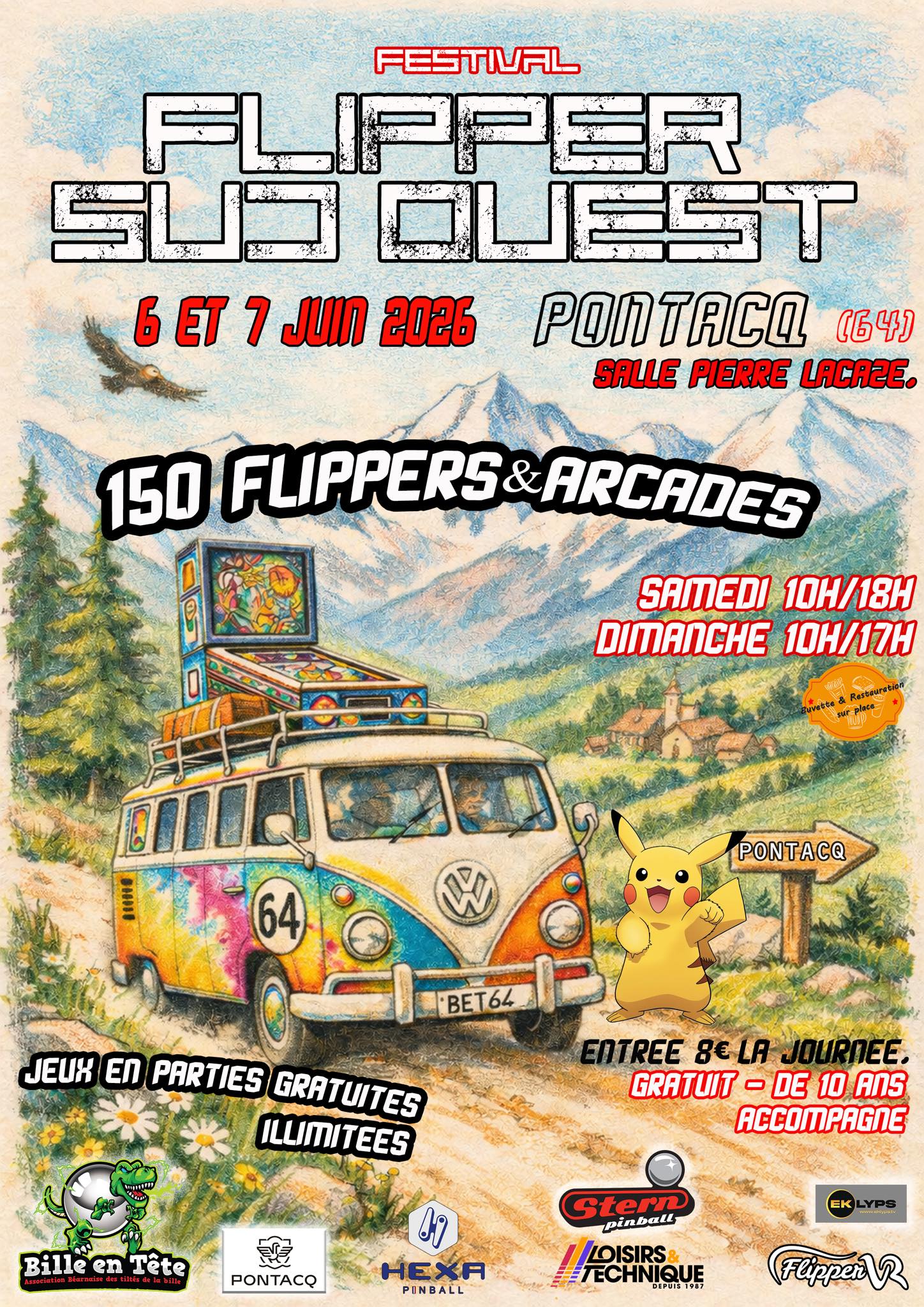 Affiche de Festival Flipper Sud Ouest