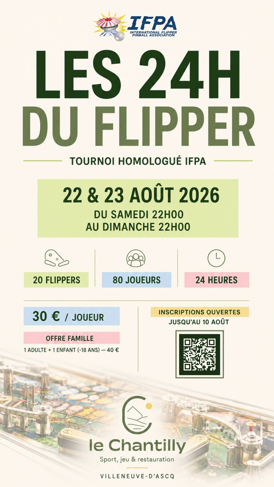 Affiche de 24h du Flipper