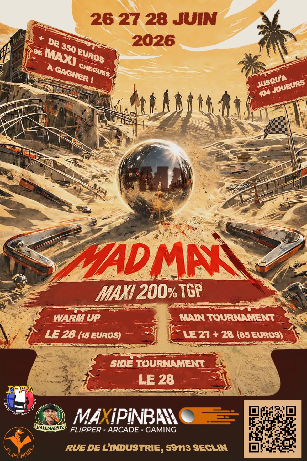 Affiche de Mad Maxi - Two days tournament 200% TGP